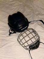 Bauer ijshockey helm maat S/M donkerblauw, Ophalen of Verzenden, Gebruikt, Bescherming