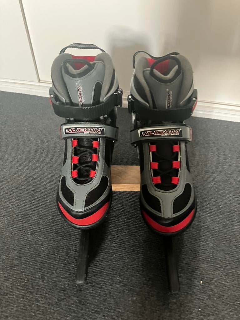 Geslepen Nijdam schaatsen maat 35-38, Sport en Fitness, Schaatsen, Ophalen of Verzenden, Zo goed als nieuw, Combinoren, Nijdam