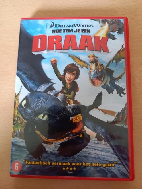 Hoe tem je een draak (How To Train Your Dragon) (4=3), Cd's en Dvd's, Dvd's | Tekenfilms en Animatie, Zo goed als nieuw, Amerikaans