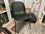6 Gubi Beetle Stoelen - Zwart - Italiaans Design, Ophalen, Kunststof, Gebruikt, Zwart