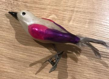 Vintage kerstboom vogel (knijper) beschikbaar voor biedingen