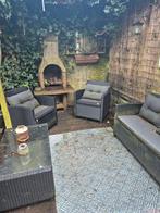 Loungeset, 4 zitplaatsen, Kunststof, Gebruikt, Ophalen of Verzenden