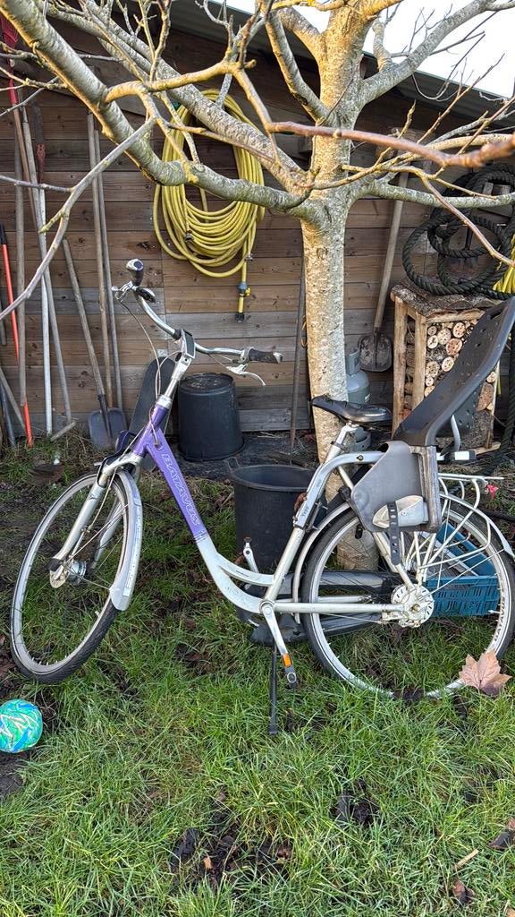 Mooie batavus moederfiets met zitje, Ophalen of Verzenden, 1 zitje, Zo goed als nieuw, Batavus