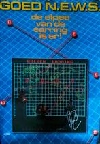 Golden earring  zeldzame poster gesigneerd., Ophalen of Verzenden, Poster, Artwork of Schilderij, Gesigneerd