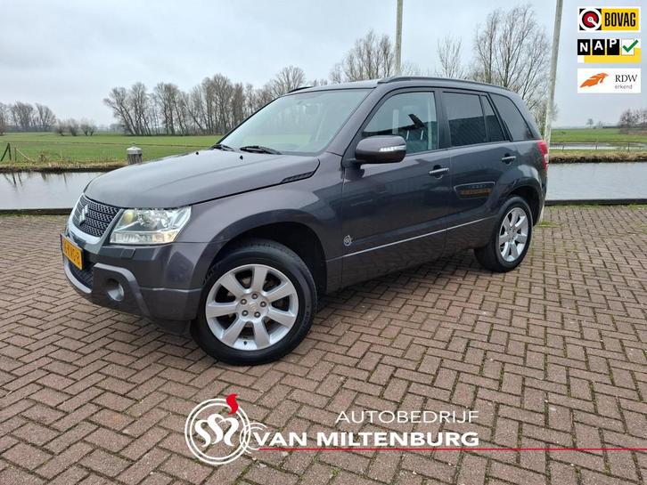 Suzuki Grand Vitara 2.4 High Executive 4x4 Leder Xenon Glaze, Auto's, Suzuki, Bedrijf, Te koop, Grand Vitara, 4x4, ABS, Airbags