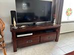 Tv-meubel van eikenhout, Ophalen, Gebruikt, 100 tot 150 cm, Eikenhout