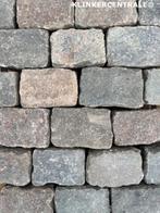 30m2 gemêleerd zweeds graniet kinderkoppen natuursteen bestr, Tuin en Terras, Overige typen, Gebruikt, Ophalen of Verzenden, Natuursteen