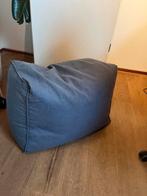 Leuke poef met pitten vulling, Ophalen, Zo goed als nieuw, Grijs, Zitzak