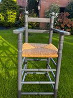Ouderwetse kinderstoel met rieten mat, Kinderen en Baby's, Kinderstoelen, Ophalen of Verzenden, Zo goed als nieuw, Overige typen
