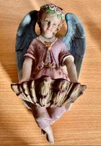 engel wijwatervat - Biscuit porselein - 1950-1960, Antiek en Kunst, Ophalen of Verzenden