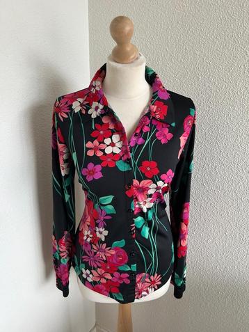 King Louie maat L bloemen blouse 2185 beschikbaar voor biedingen