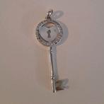 Zinzi kettinghanger bedel hanger zilveren zilver sleutel, Ophalen of Verzenden, Zo goed als nieuw, Kruis of Symbool, Zilver