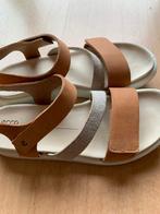 Ecco sandalen mt 38, Ecco, Beige, Zo goed als nieuw, Sandalen of Muiltjes