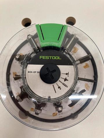 Nieuwe/ongebruikte Festool box-of s8 frezenset  beschikbaar voor biedingen