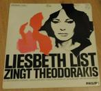 Liesbeth List Zingt Theodorakis, Gebruikt, Ophalen of Verzenden