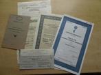 3 aandelen Rubber-Cultuurma. "TJOEROEG" +prospectus/Statuten, Ophalen of Verzenden, 1920 tot 1950, Aandeel