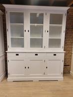 *ACTIE* Mooie Landelijke Witte Buffetkast/ Winkelkast (2512D, Gebruikt, Landelijke buffetkast winkelkast kleur wit gratis bezorging