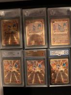 Charizard Gold Metal Collectie (11x) - Graded, Verzenden, Nieuw, Meerdere kaarten, Foil
