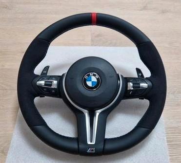 Bmw m sport stuur compleet met airbag alcantara, Auto-onderdelen, Besturing, BMW, Nieuw, Ophalen of Verzenden
