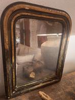 Antieke toog spiegel, Ophalen of Verzenden, Rechthoekig, Minder dan 50 cm