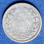 Nederland 10 cents 1897 Km 116 L18, Postzegels en Munten, Munten | Nederland, Zilver, Koningin Wilhelmina, 10 cent, Losse munt