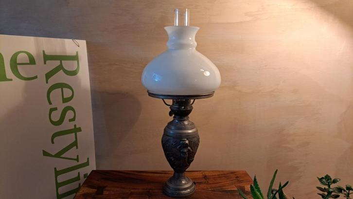 antieke Schemerlamp, Antiek en Kunst, Antiek | Lampen, Ophalen of Verzenden