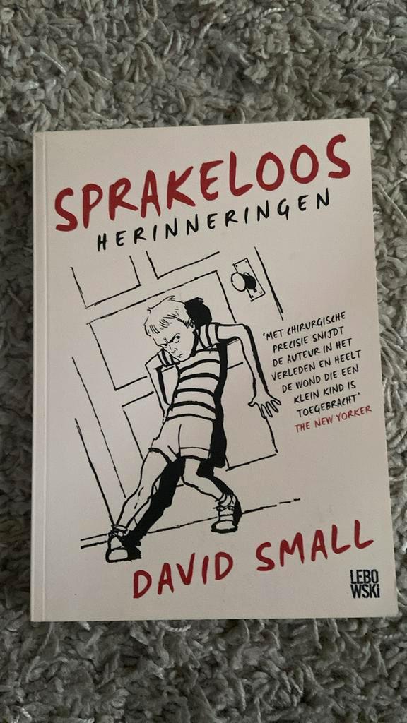 NIEUW: David Small - Sprakeloos. Strip. Graphic novel, Boeken, Stripboeken, Nieuw, Eén stripboek, Ophalen of Verzenden