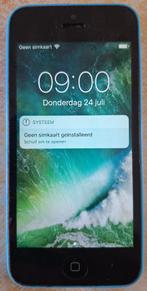 Apple iPhone 5c 8GB Blauw, Blauw, IPhone 5C, Ophalen of Verzenden, 8 GB