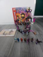 Complete lego ninjago de tempel van de kristal koning 71771, Ophalen of Verzenden, Zo goed als nieuw