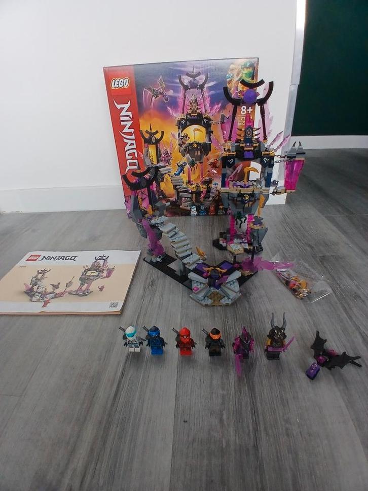 Complete lego ninjago de tempel van de kristal koning 71771, Kinderen en Baby's, Speelgoed | Duplo en Lego, Zo goed als nieuw