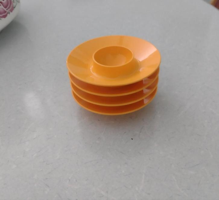 Vintage Mepal eierdopjes eierdoppen jaren 50 60, Verzamelen, Retro, Huis en Inrichting, Ophalen of Verzenden