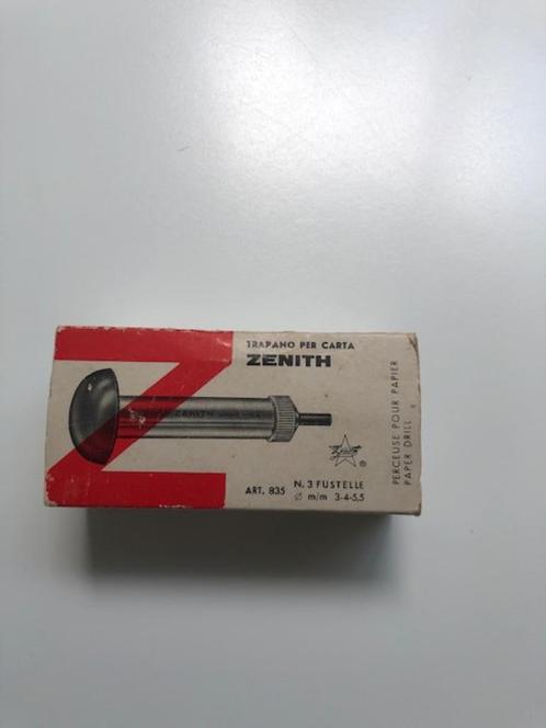 Zenith Fustelle papierboor, Antiek en Kunst, Antiek | Gereedschap en Instrumenten, Ophalen