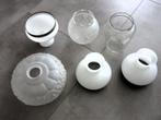 6 lampenkappen - lampenkap - olielamp glas, Huis en Inrichting, Verzenden, Rond, Minder dan 25 cm