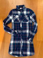 Geruite blouse-jurk B.Nosy  - blauw, wit, roze, Kinderen en Baby's, Kinderkleding | Maat 158, Ophalen of Verzenden, Zo goed als nieuw