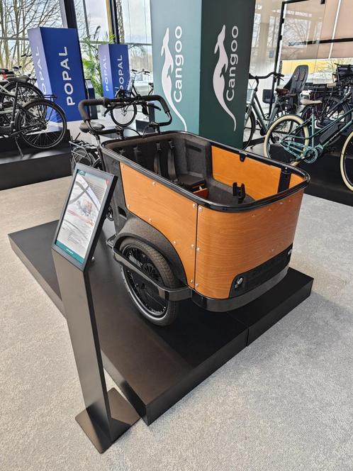 Cangoo Buckle UP Bakfiets met middenmotor Nieuw model !, Fietsen en Brommers, Fietsen | Bakfietsen, Nieuw, Overige merken, 4 kinderen of meer