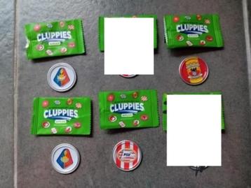 Plus Cluppies nr  - 20 - 25 - 28 - 28 - 17 -10 verzamelmap beschikbaar voor biedingen