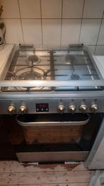 Gasfornuis met elektrische oven, Ophalen, Gebruikt, Warmhoudplaat, 4 kookzones