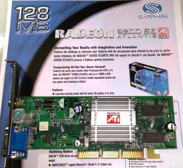 Sapphire ATI Radeon 9200 SE Atlantis 128MB DDR HDTV AGP 8X