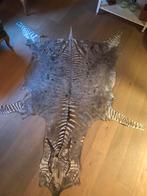 Zebravel - Uniek decoratief stuk, Gebruikt, 100 tot 150 cm, Verzenden, Wit