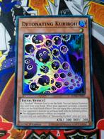 Detonating Kuriboh - Super Rare SUDA - Yu-Gi-Oh, Ophalen of Verzenden, Zo goed als nieuw, Foil