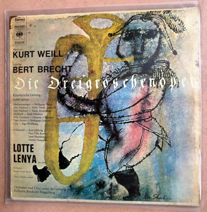 Bertolt Brecht & Kurt Weill - 'Die Dreigroschenoper', Cd's en Dvd's, Vinyl | Klassiek, Gebruikt, Modernisme tot heden, Opera of Operette
