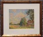Henk Schaap (1878-1955) aquarel Ede, Antiek en Kunst, Kunst | Schilderijen | Klassiek, Ophalen of Verzenden