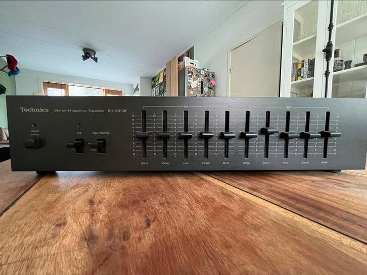 Technics Equalizer SH-8010K, Audio, Tv en Foto, Versterkers en Receivers, Zo goed als nieuw, Overige merken, Ophalen
