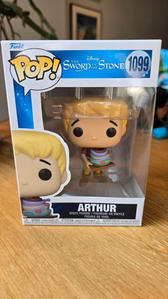 Funko Pop! Arthur - Sword in the Stone #1099 Nieuw!, Verzamelen, Poppetjes en Figuurtjes, Ophalen of Verzenden