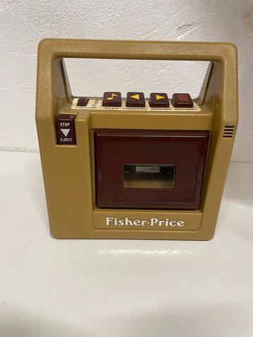 Vintage Fisher-Price Cassettespeler. Opknapper beschikbaar voor biedingen
