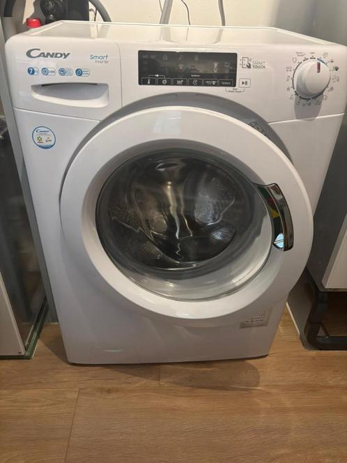 Wasmachine Candy Smart, energieklasse A, Witgoed en Apparatuur, Wasmachines, Gebruikt, Voorlader, 6 tot 8 kg, Minder dan 85 cm