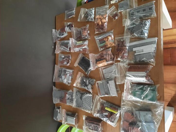 Veel Lego in Bruin, licht en donker grijs, Kinderen en Baby's, Speelgoed | Duplo en Lego, Zo goed als nieuw, Ophalen