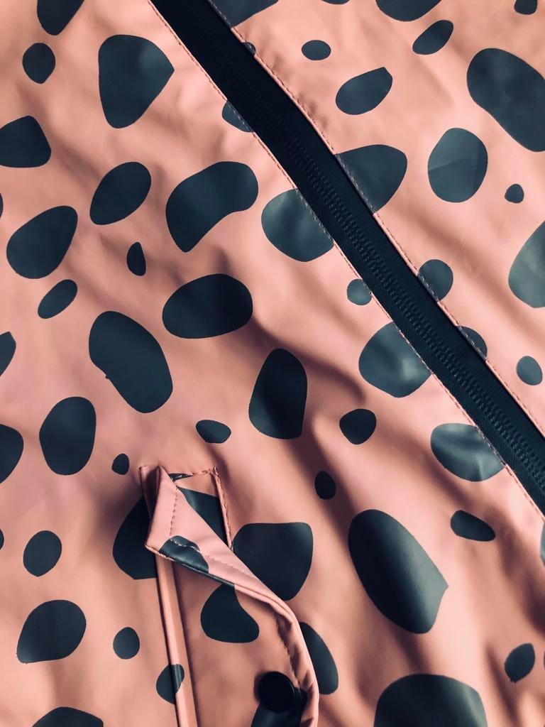 Regenjas met voering - Maat 140, Kinderen en Baby's, Kinderkleding | Maat 140, Ophalen of Verzenden, Zo goed als nieuw, Meisje