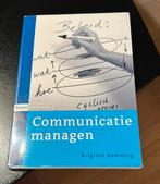 B. Hemming - Communicatie managen, B. Hemming, Sociale wetenschap, Ophalen of Verzenden, Zo goed als nieuw