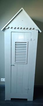 Uniek kastje in de vorm van een strandhuisje, Ophalen, Minder dan 50 cm, 100 tot 150 cm, Grenenhout